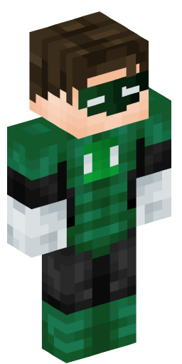 GreenLantern Minecraft Skin Preview on Minecraft.Co.Com