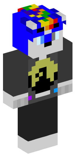 rainbowlucario Minecraft Skin Preview on Minecraft.Co.Com