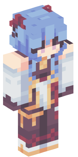 GanyuBestGirl Minecraft Skin Preview on Minecraft.Co.Com