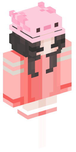 AxolotlPan Minecraft Skin Preview on Minecraft.Co.Com
