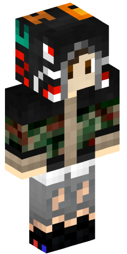 Otaku Minecraft Skin Preview on Minecraft.Co.Com
