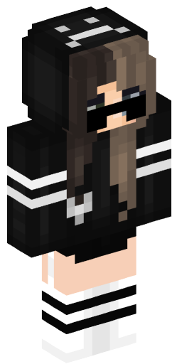 Brunette Minecraft Skin Preview on Minecraft.Co.Com