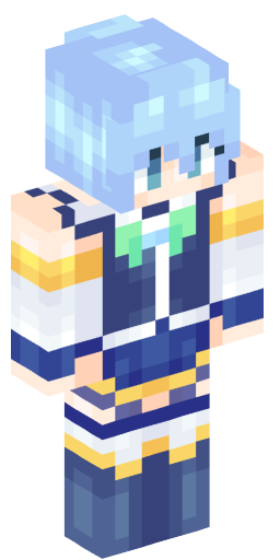 DivineAquaSama Minecraft Skin Preview on Minecraft.Co.Com