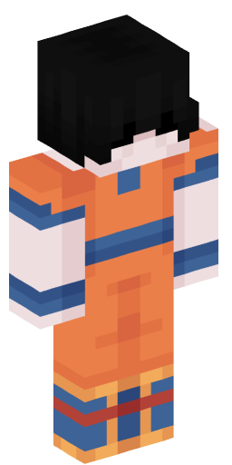 SonGoku Minecraft Skin Preview on Minecraft.Co.Com