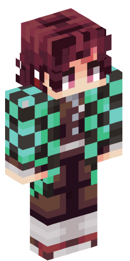 Tanjirokama2 Minecraft Skin Preview on Minecraft.Co.Com