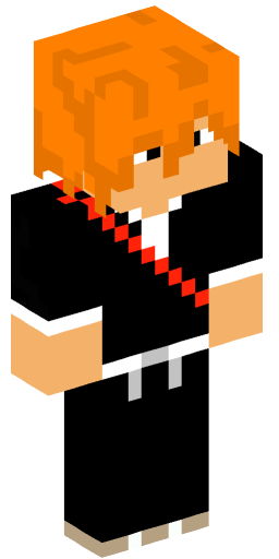 IchigoKurosaki Minecraft Skin Preview on Minecraft.Co.Com