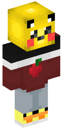 Pikachu123x Minecraft Skin Preview on Minecraft.Co.Com