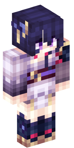 Raiden_Shogun Minecraft Skin Preview on Minecraft.Co.Com