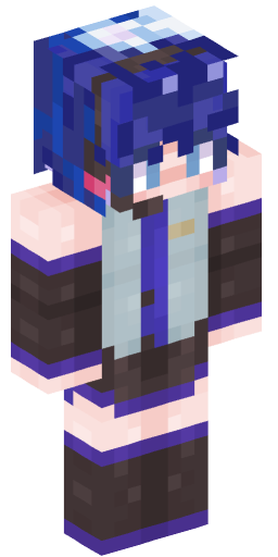 RaidenAzure Minecraft Skin Preview on Minecraft.Co.Com