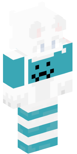 ProtogenFembot Minecraft Skin Preview on Minecraft.Co.Com