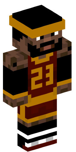 LebronJames Minecraft Skin Preview on Minecraft.Co.Com