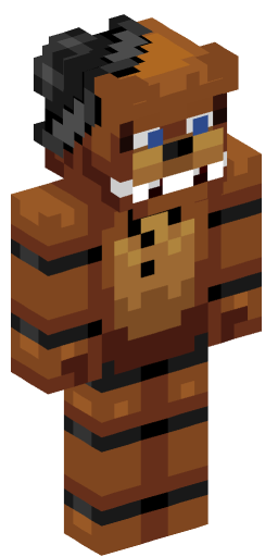 FreddyFazbear87 Minecraft Skin Preview on Minecraft.Co.Com