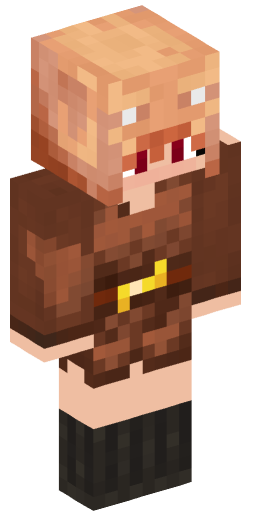 PiglinGirl Minecraft Skin Preview on Minecraft.Co.Com