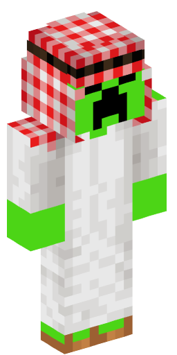 ArabicCreeper Minecraft Skin Preview on Minecraft.Co.Com