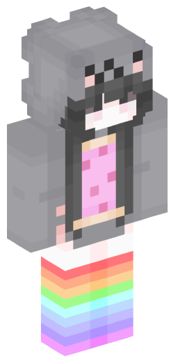 HoodedKitty14 Minecraft Skin Preview on Minecraft.Co.Com