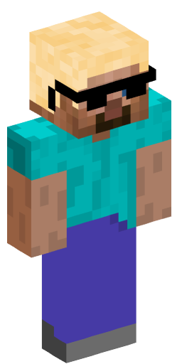 Blond_Hair_Steve Minecraft Skin Preview on Minecraft.Co.Com
