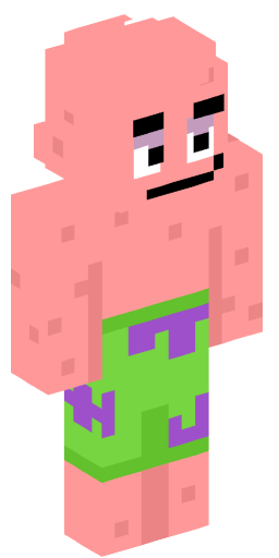 PatrckStar Minecraft Skin Preview on Minecraft.Co.Com