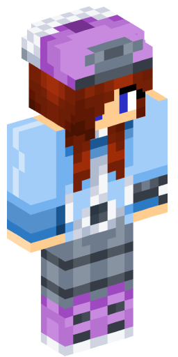 LightBlueBlaze Minecraft Skin Preview on Minecraft.Co.Com