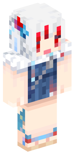 HololiveX Minecraft Skin Preview on Minecraft.Co.Com