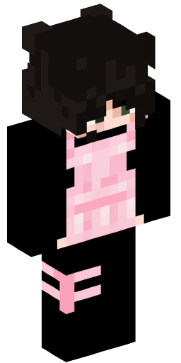 Ashido_ Minecraft Skin Preview on Minecraft.Co.Com