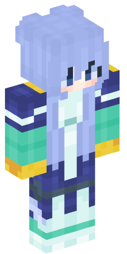 NejirePastelBlue Minecraft Skin Preview on Minecraft.Co.Com