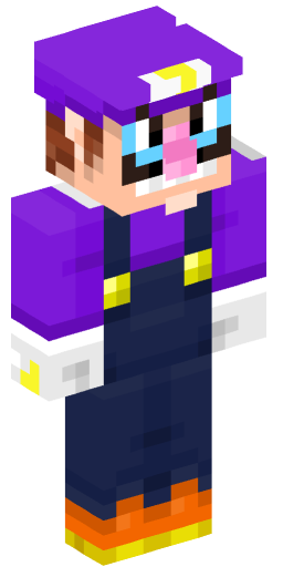 WaluigiFan1 Minecraft Skin Preview on Minecraft.Co.Com