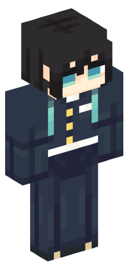 Tokito__Muichiro Minecraft Skin Preview on Minecraft.Co.Com