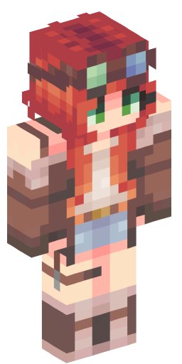 JazMineSpazMine Minecraft Skin Preview on Minecraft.Co.Com