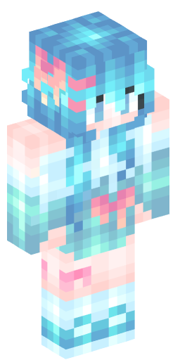 Konata Minecraft Skin Preview on Minecraft.Co.Com