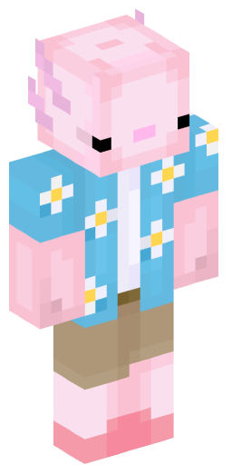AxolotlSquishy Minecraft Skin Preview on Minecraft.Co.Com