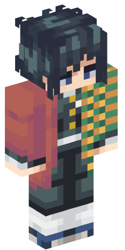 Giyuu_Tomioka2 Minecraft Skin Preview on Minecraft.Co.Com