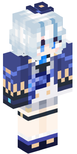 Arknights_Chen_ Minecraft Skin Preview on Minecraft.Co.Com