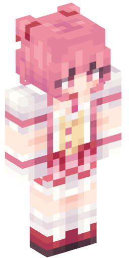 Madoka Minecraft Skin Preview on Minecraft.Co.Com