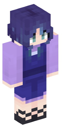 Kurokawa_Akane Minecraft Skin Preview on Minecraft.Co.Com
