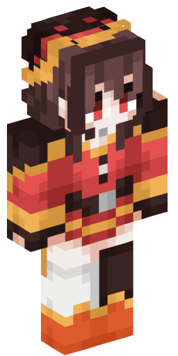 MeguminEli Minecraft Skin Preview on Minecraft.Co.Com